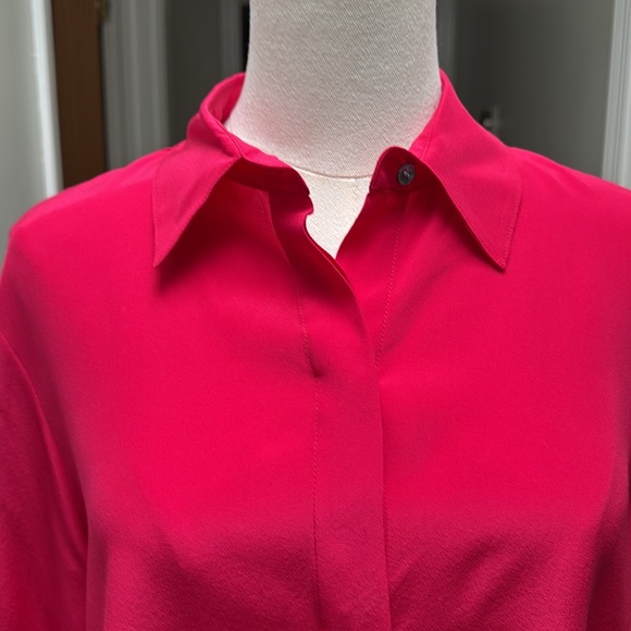 TWP Morning After shirt in Raspberry - Picture 2 of 7